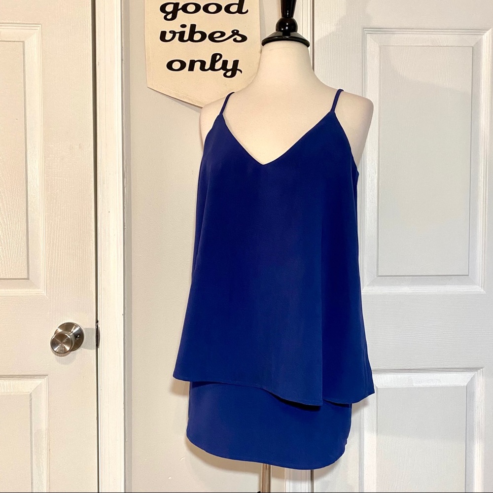 Tobi Royal Blue A-Line Dress XS